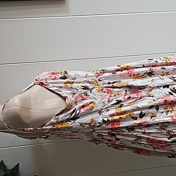 Torrid Women's Spaghetti Strap Dress Floral Size 1 - Picture 6 of 9